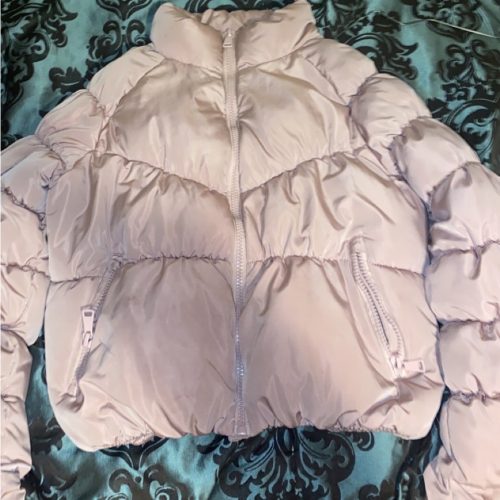 Purple Bubble Coat